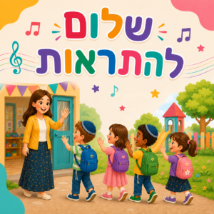 שלום ילדים להתראות